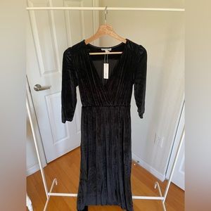 Black Velvet Dress